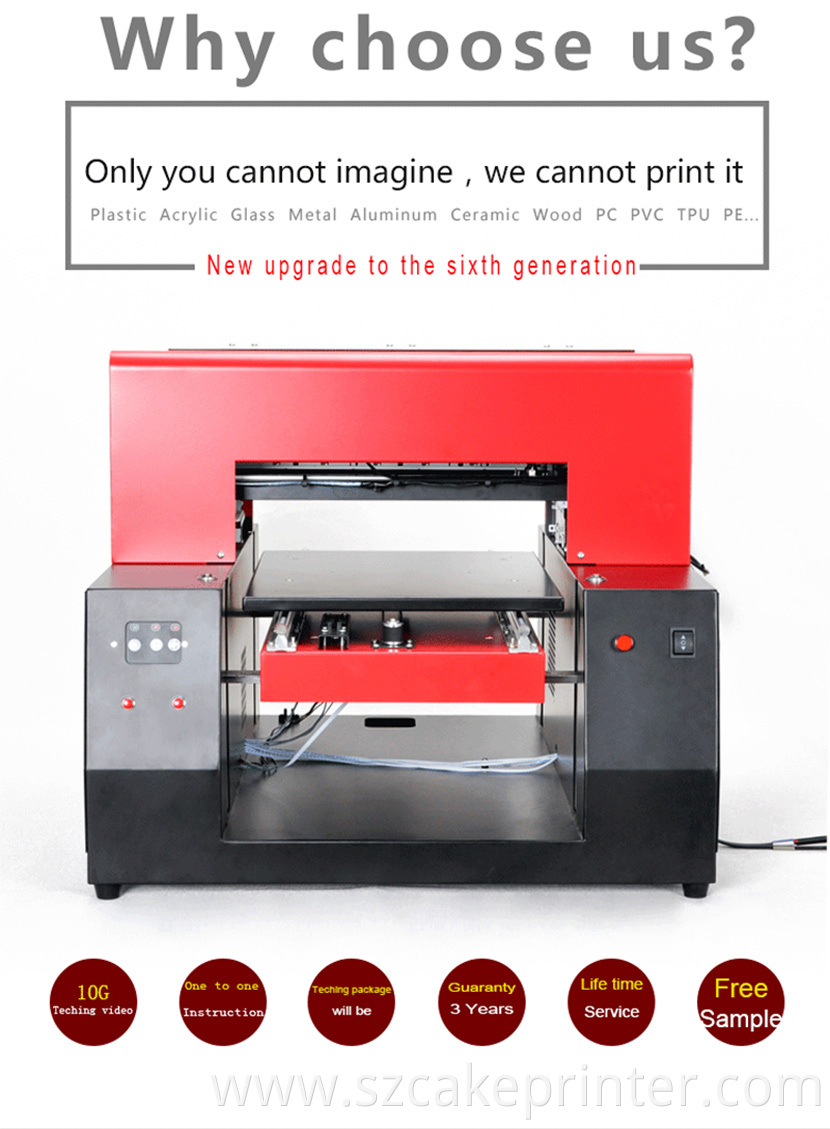 Uv Flatbed Digital Printer